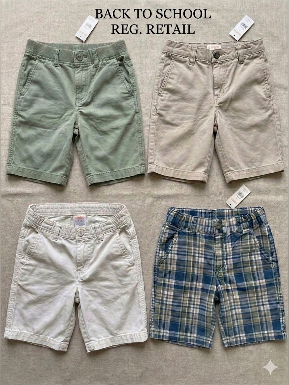 Premium Boys Shorts Bundle (Size 7-8) – Lands’ End, Gymboree, OshKosh
